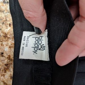 Black pleated circle Skirt